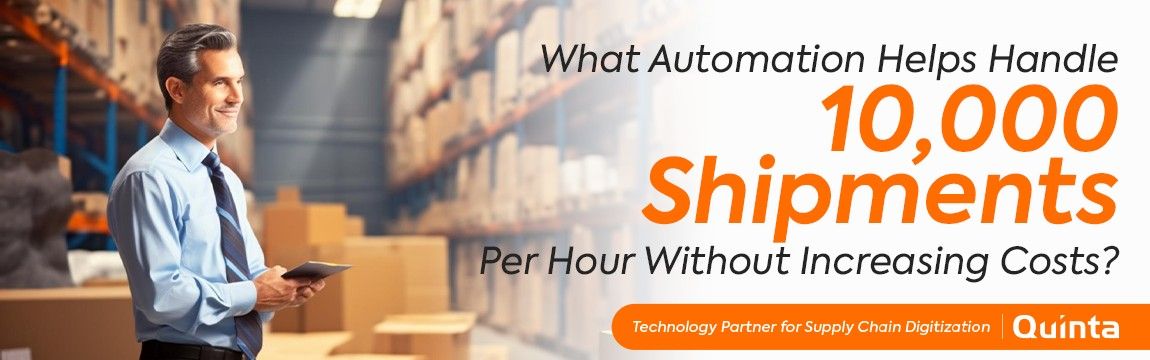 Linear cross-belt sorter handling high-volume warehouse shipments with automated sortation